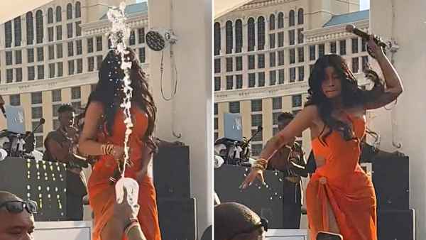 Yes, Cardi B Threw an Actual Microphone at a Concertgoer for Tossing a Drink on Her