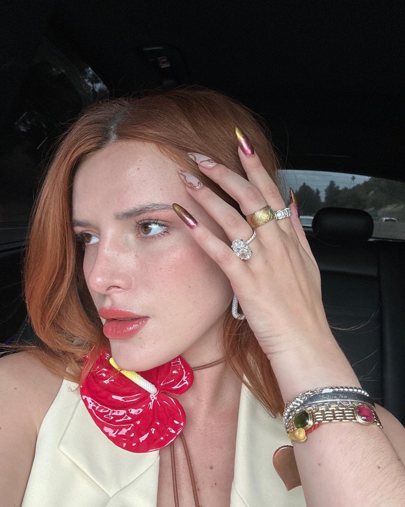 Celebrities With Out-of-the-Box Nail Designs Gallery Update-Bella Thorne