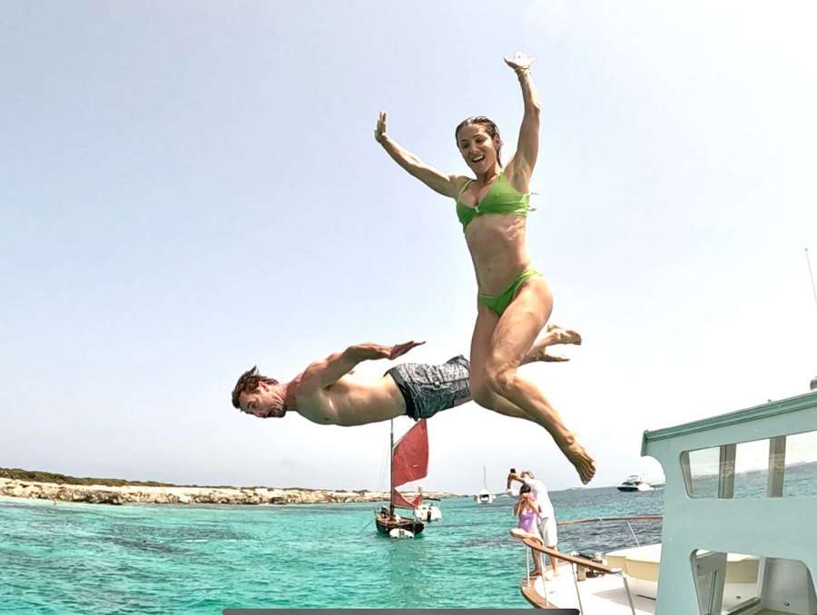 Chris Hemsworth and Elsa Pataky Show Abs While on Family Vacation