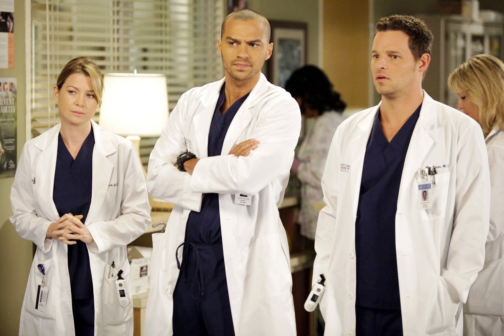 Ellen Pompeo Calls Out Netflix for Not Paying Grey's Anatomy Residuals Jesse Williams Justin Chambers
