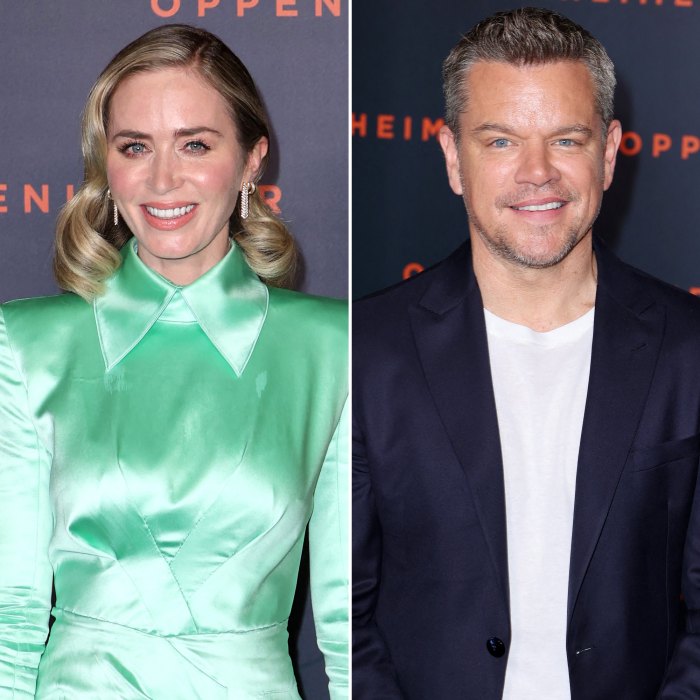 Emily Blunt Gushes Over ‘Oppenheimer’ Costar Matt Damon, Says Her Daughters ‘Worship’ His Kids