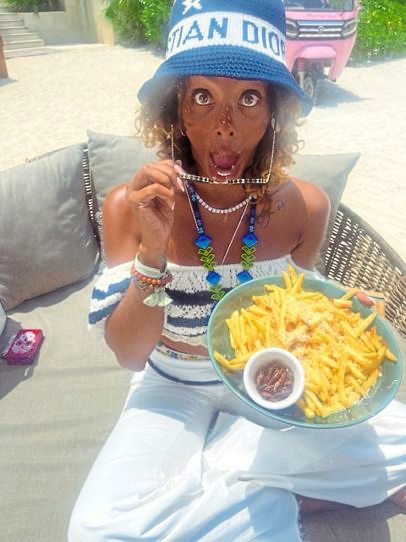 Eva Marcille's Unforgettable Adventure in Cancun: From Exotic Crickets to Fries with a Twist!