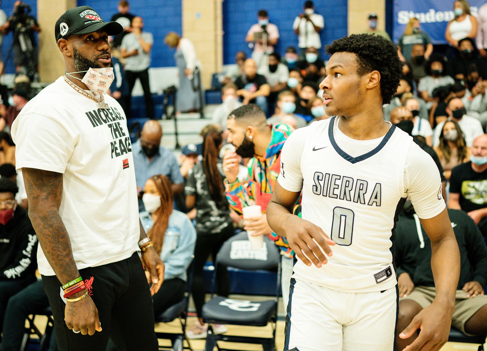 LeBron James Quotes About Son Bronny Playing Basketball
