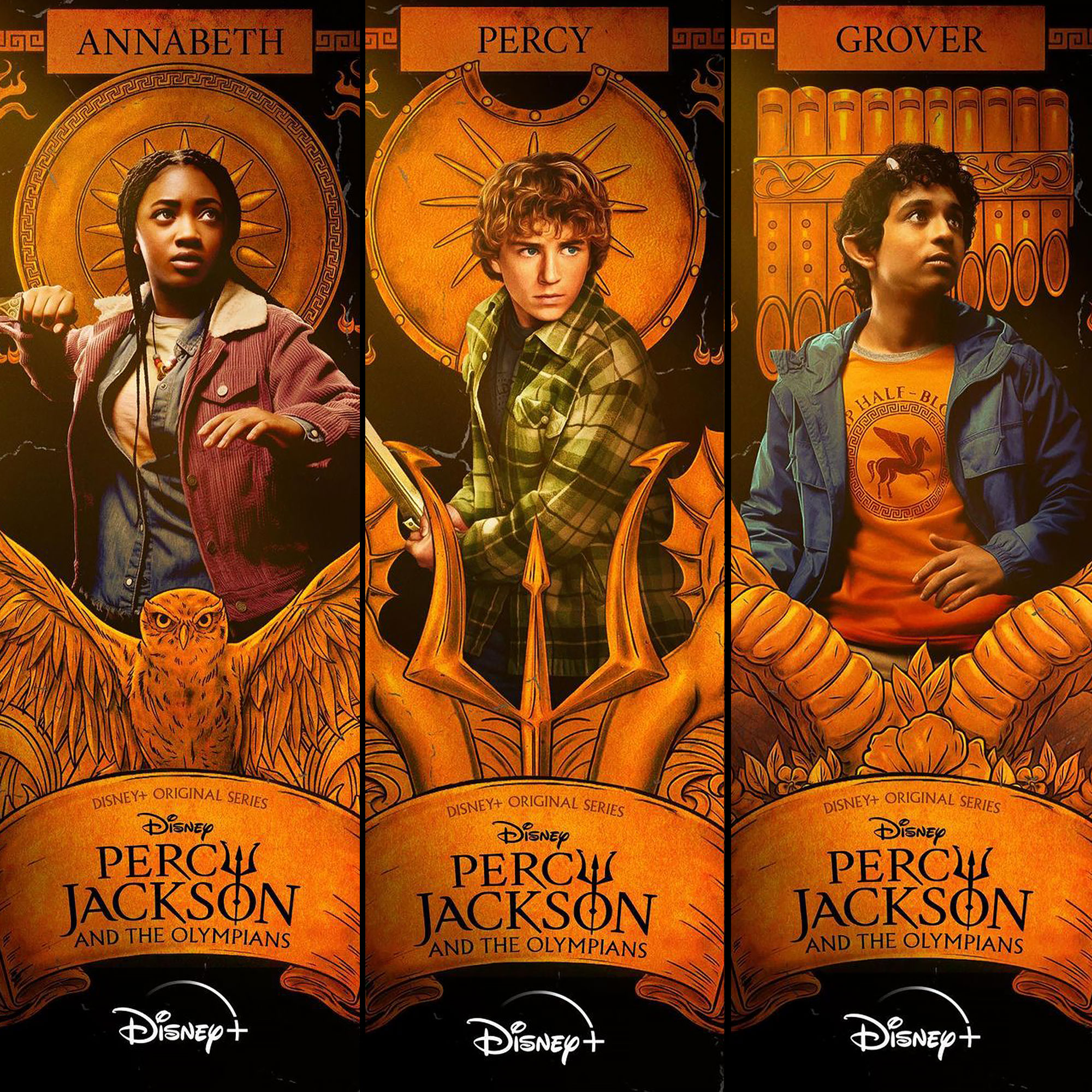 Percy Jackson Series Logo