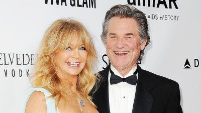 Goldie Hawn and Kurt Russell Blended Family