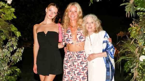 Gwyneth Paltrow, Mom Blythe Danner and Daughter Apple Are 3 Peas in a Pod at Hamptons Party