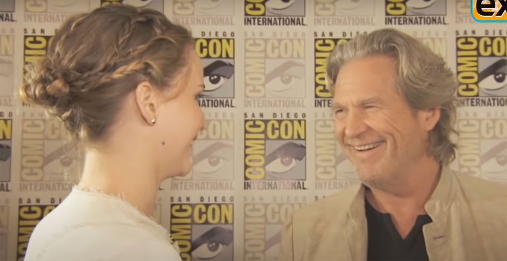 Jennifer Lawrence Freaks Out Meeting Jeff Bridges