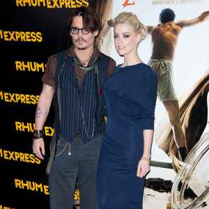 Johnny Depp, Fiancee Amber Heard Join Paul McCartney, Ringo Starr at Grammys After Party
