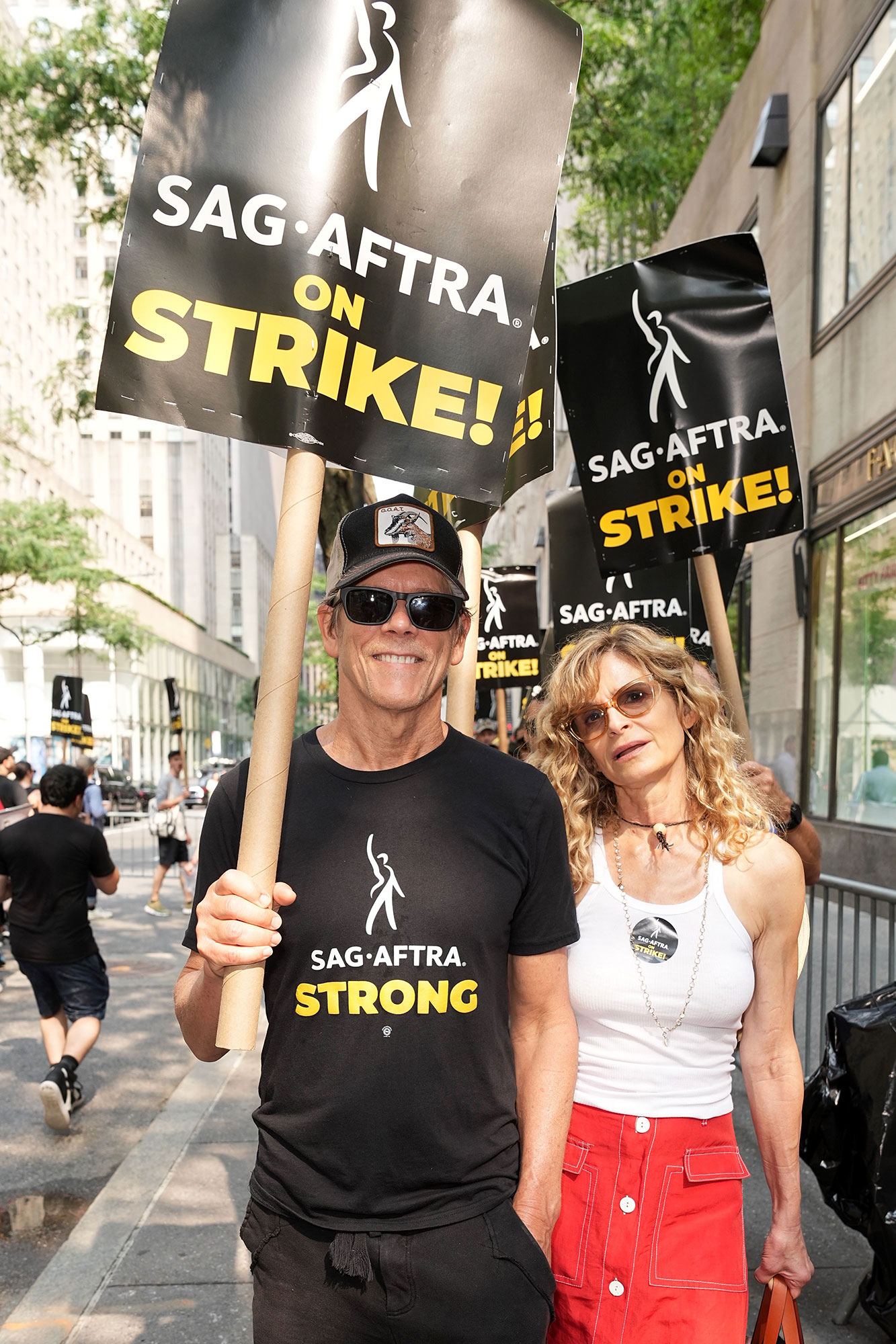 Star Power Unleashed: A-List Celebrities Unite in Solidarity on the SAG-AFTRA Strike Picket Lines