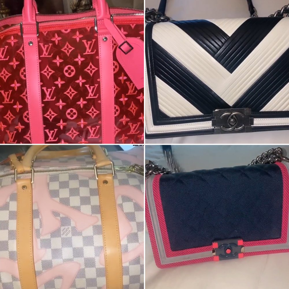 A History of the Louis Vuitton Bags Designed by the Pop Artist Kim  Kardashian Met in Japan
