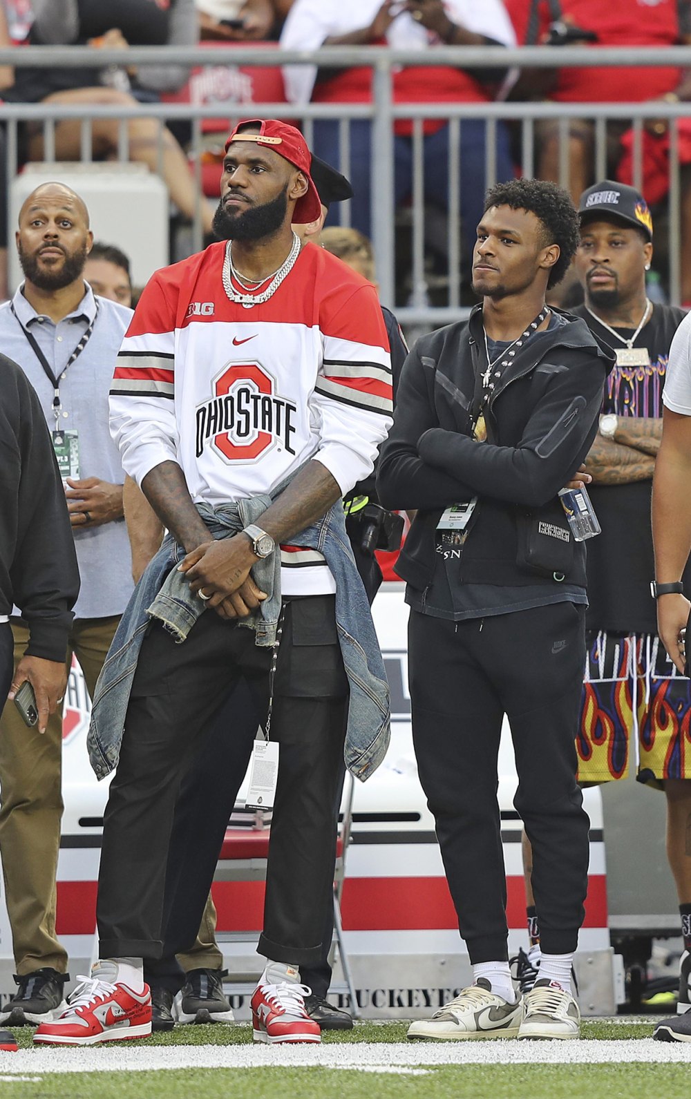 Lebron James Son Bronny Discharged After Cardiac Arrest Us Weekly