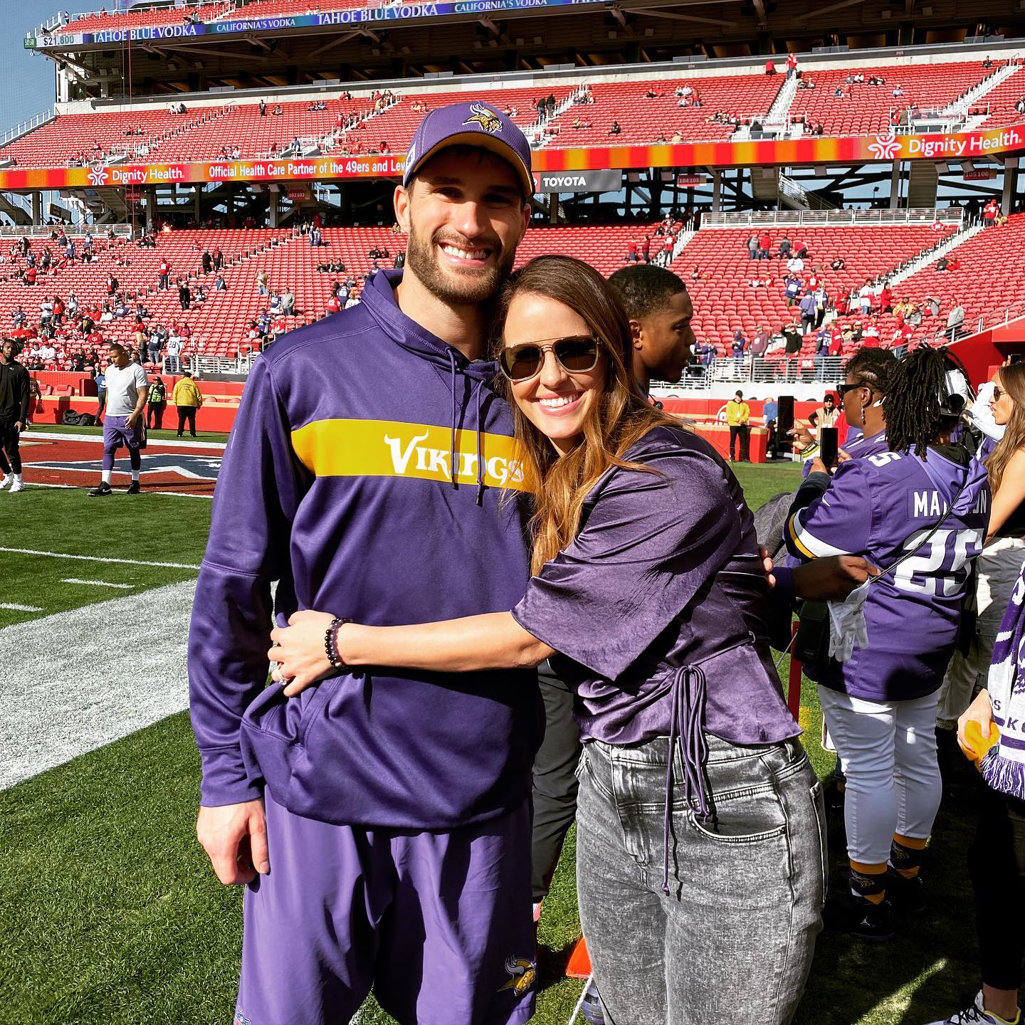 Kirk Cousins and Wife Julie Hamptons Relationship Timeline photo