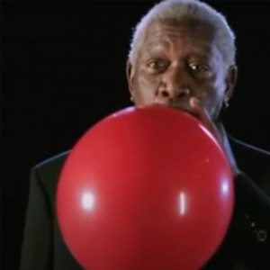 Morgan Freeman Inhales Helium From Balloon, Speaks in Squeaky Voice: Watch, Listen Now
