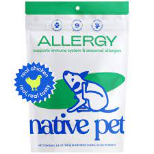 Native Pet Dog Allergy Chews