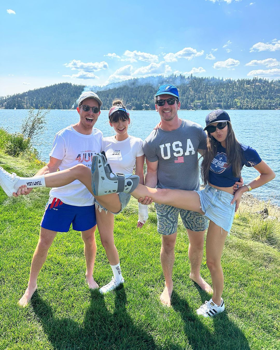 Nina Dobrev and Shaun White's Epic Star-Studded Double Dates: Unveiling Their A-List Celebrity Squad from Paul Wesley to Miles Teller!