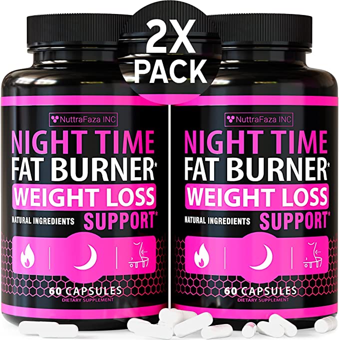 NuttraFaza INC (2 Pack) Night Time Fat Burner
