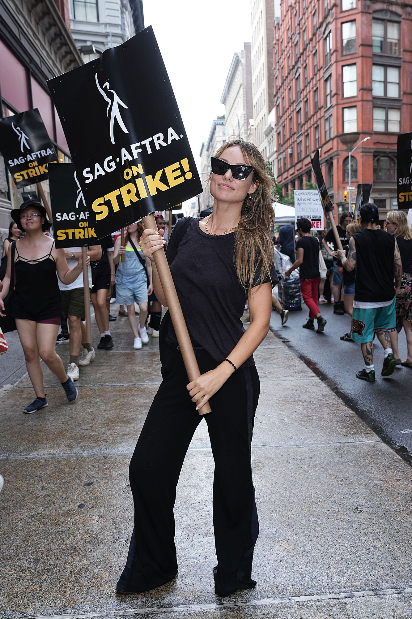 Star Power Unleashed: A-List Celebrities Unite in Solidarity on the SAG-AFTRA Strike Picket Lines