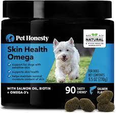 PetHonesty Omega SkinHealth Chews for Dogs