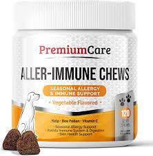 Premium Care Dog Allergy Chews & Immune Supplement