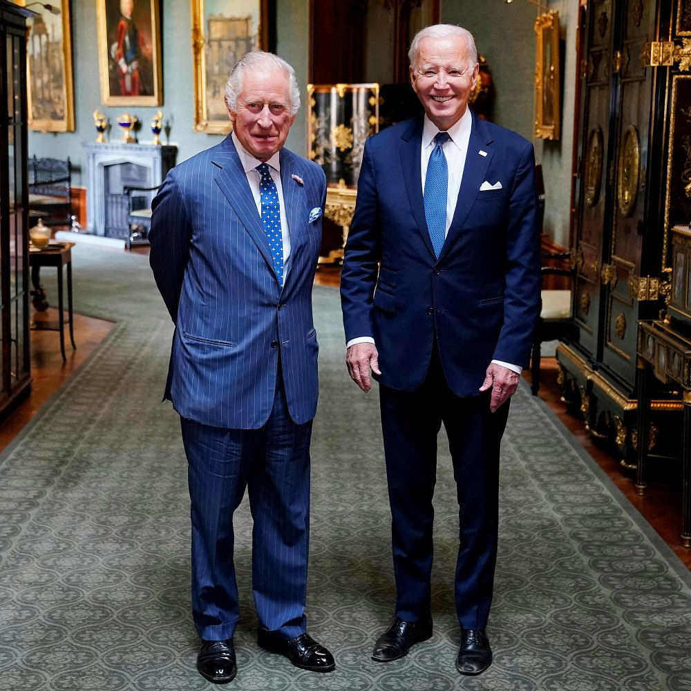 President Joe Biden and King Charles III Meet at Buckingham Palace