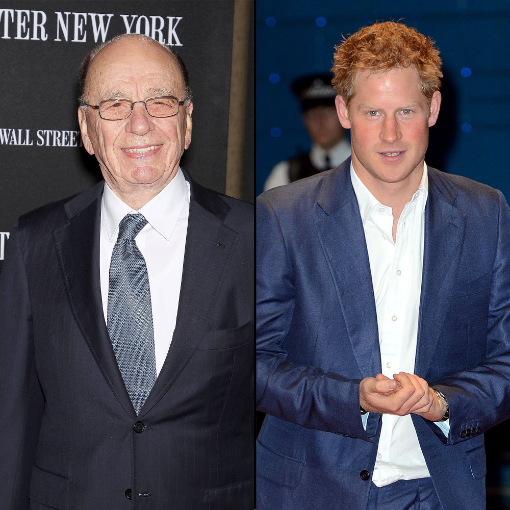 Prince Harry Nude Photos: Rupert Murdoch Says “Give Him a Break”