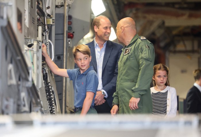 Prince William and Kate Middleton Bring All 3 Kids to Royal Air Show