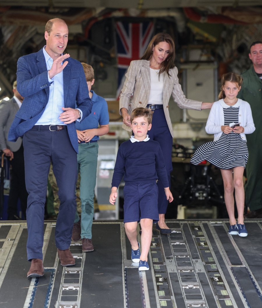 Prince William and Kate Middleton Bring All 3 Kids to Royal Air Show