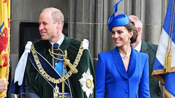 Princess Kate Playfully Pats Prince William Butt at Coronation