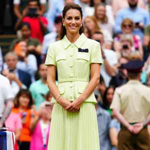 Princess Kate’s Lime Green Wimbledon Dress Perfectly Matches the Game’s Tennis Balls