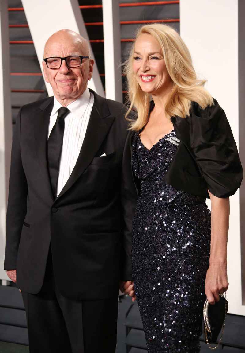 Rupert Murdoch, Jerry Hall Marry in London Civil Ceremony: ‘Feel Like the Luckiest and Happiest Man in the World’