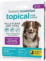 Sergeant's Guardian Flea & Tick Squeeze On Topical for Dogs (1)