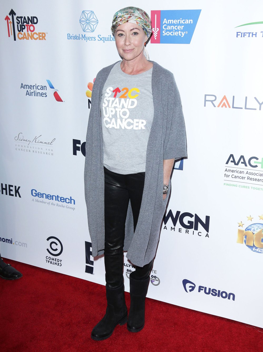 Shannen Doherty Walks the Red Carpet at Stand Up to Cancer Event, Is ‘Nearly Done’ With Chemo