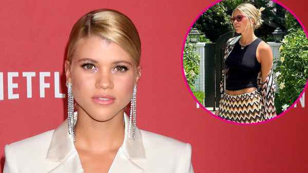 Sofia Richie is Bringing Back the Chevron Trend