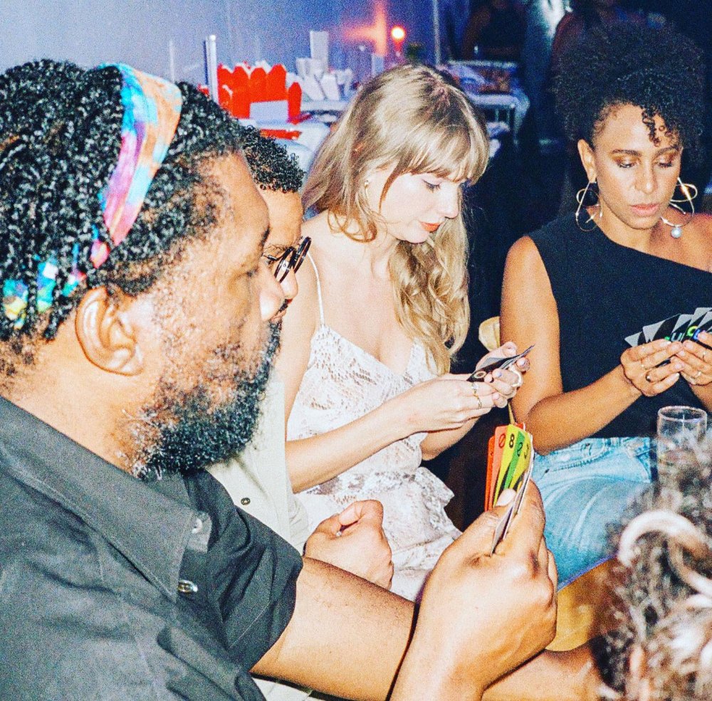 Taylor Swift Had the Best Day at Questlove Star-Studded Uno Bash Christian Germoso