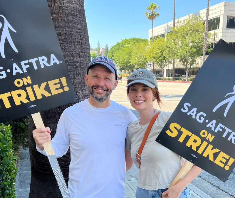 Two and a Half Men Jon Cryer Twitter Every Cast Reunion at the SAG-AFTRA Strike Picket Line