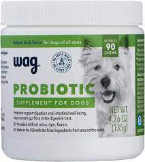 Wag Probiotic Supplement Chews for Dogs