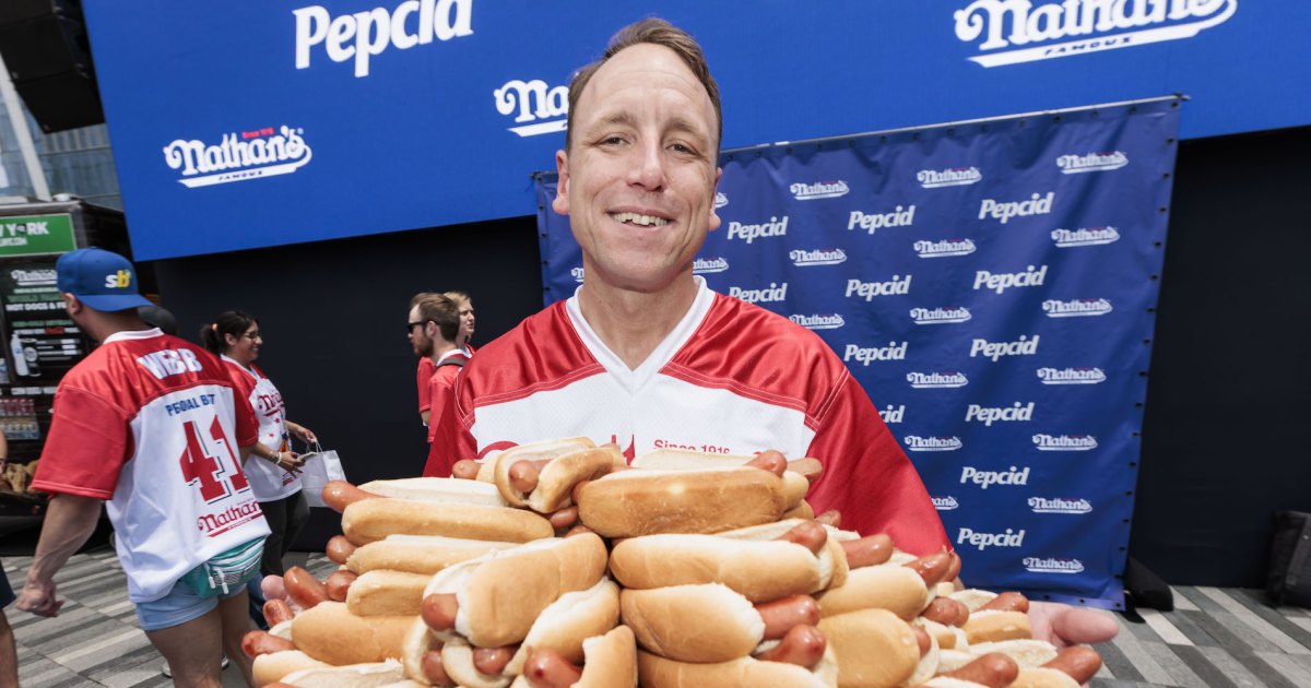 Who is Joey Chestnut?  5 things to know about Nathan’s Hot Dog Champion