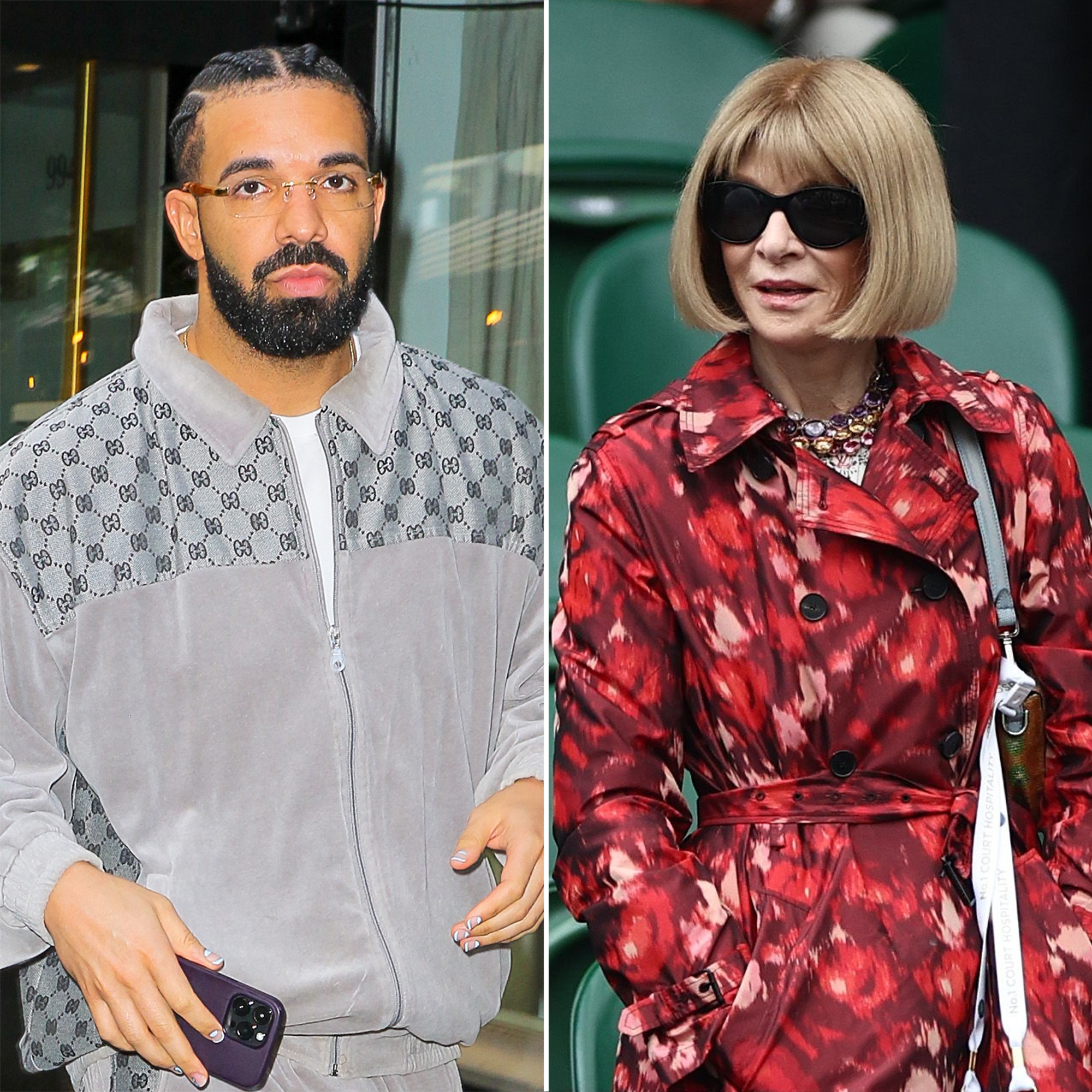 Why Does Drake Have Scary Visuals of Anna Wintour on His Tour
