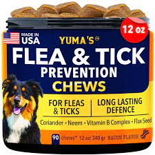 Yuma Natural Flea and Tick Chews for Dogs (1)
