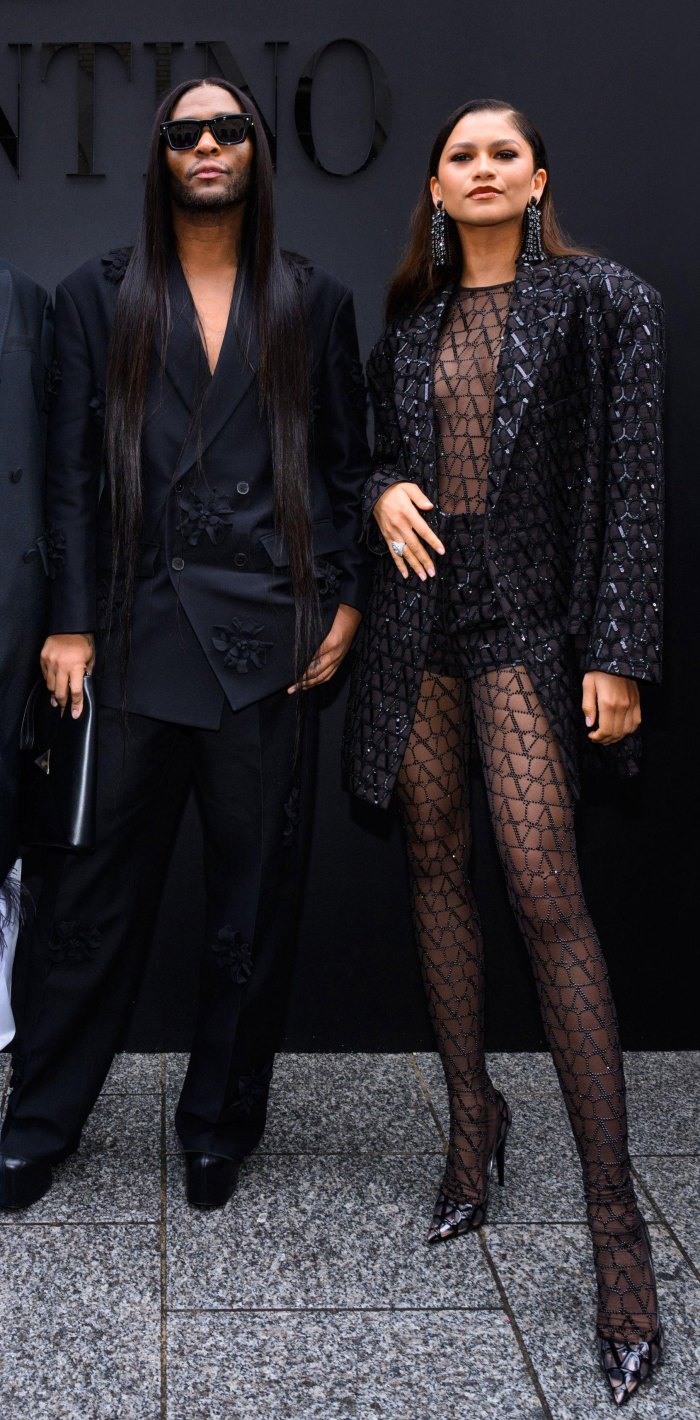 Zendaya Wishes a Happy Birthday to My Dear Stylist Law Roach Following His Retirement News 441 Valentino show, Arrivals, Spring Summer 2023, Paris Fashion Week, France - 02 Oct 2022