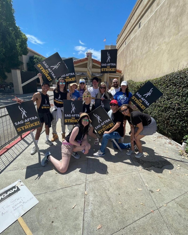 Zoey 101 Every Cast Reunion at the SAG-AFTRA Strike Picket Line