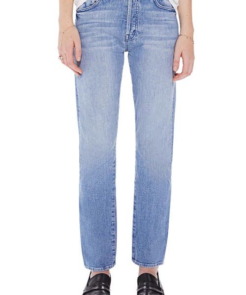 MOTHER Hiker Hover High Waist Slim Straight Leg Jeans in Herbal Remedy at Nordstrom, Size 24