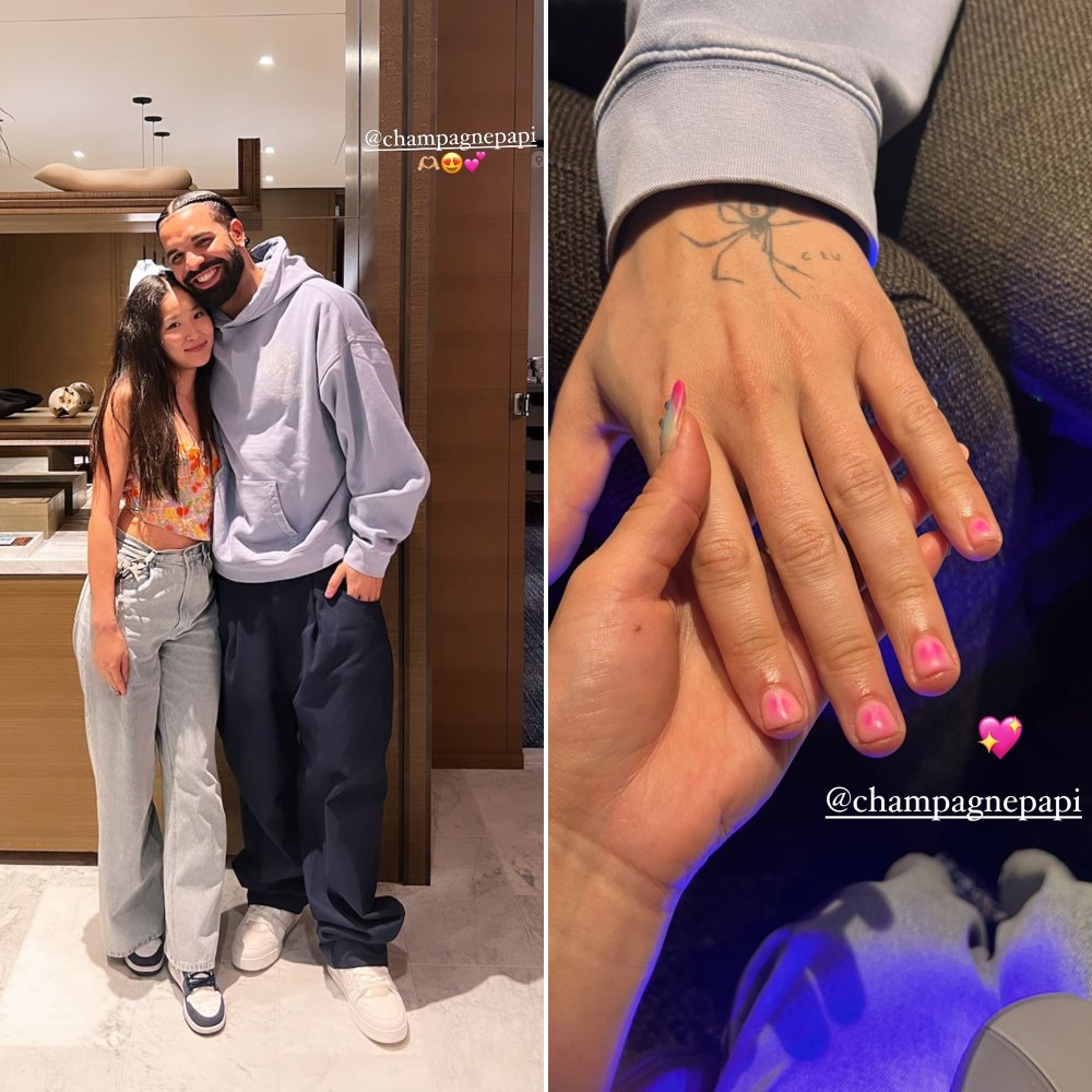 Drake Defends Painting His Nails Pink at Lil’ Yachty's Request 'So I Stop Biting Them'