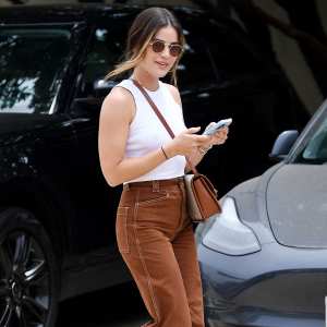 lucy-hale-brown-jeans