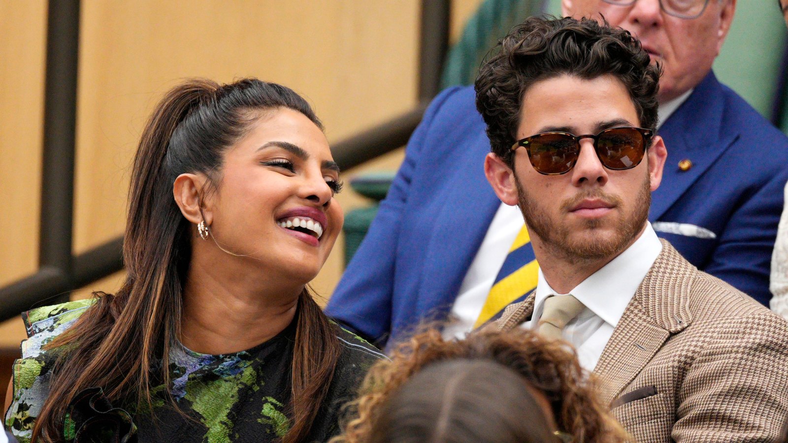 Nick Jonas Expertly Unties Wife Priyanka Chopra’s 'Complicated' Ponytail After Wimbledon Date