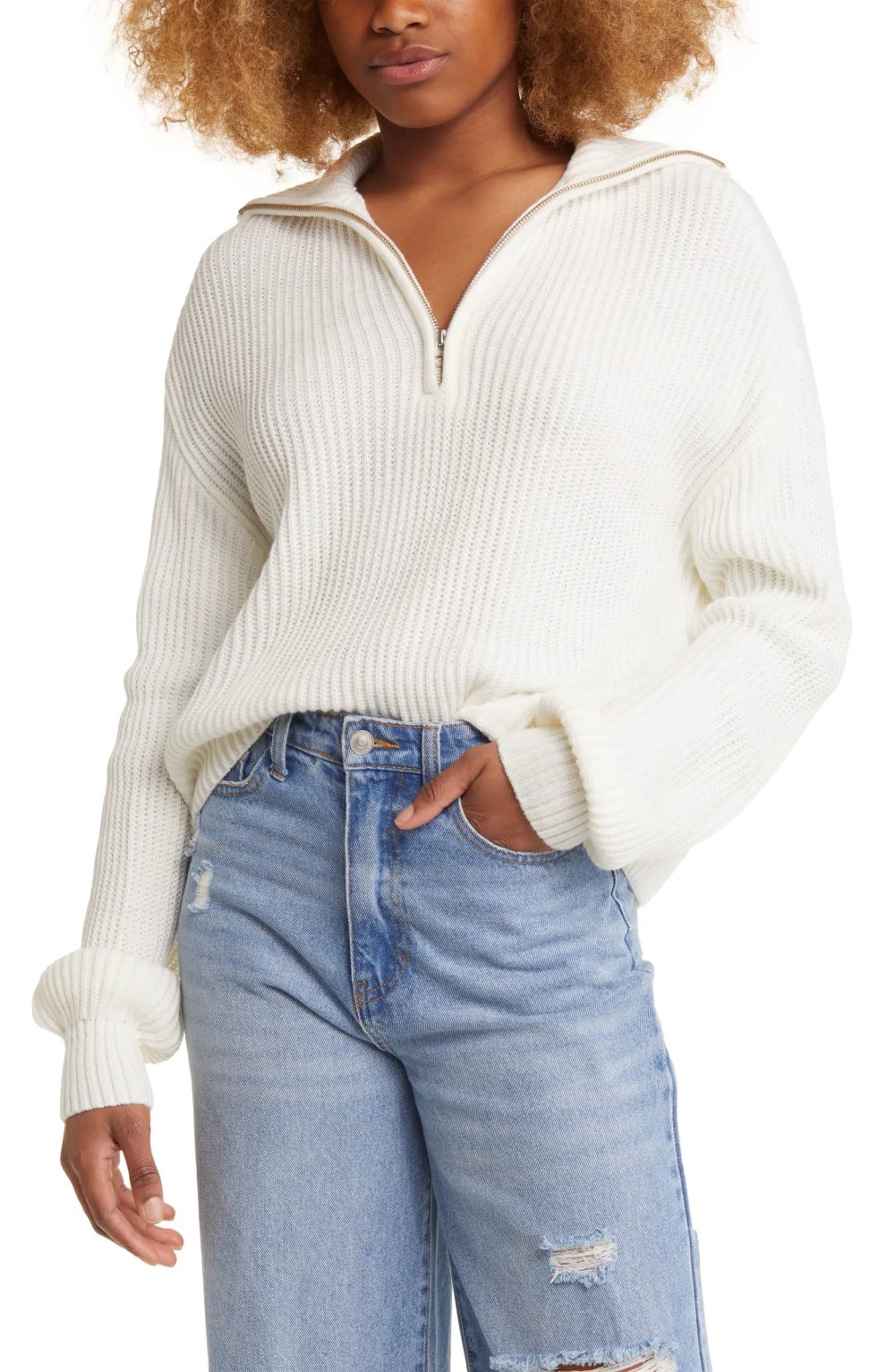 quarter-zip pullover