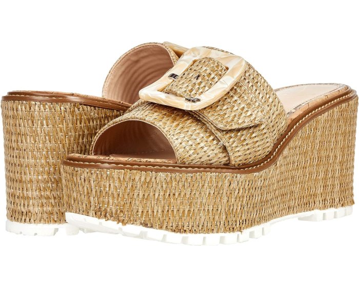 Sam Edelman raffia wedges