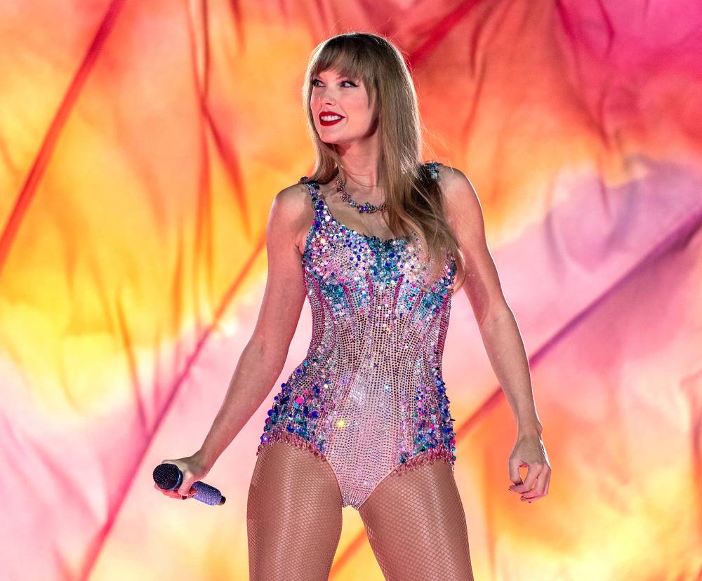Taylor Swift Hints She's Moved on From Past Relationships During 'Eras Tour' Concert &mdash; With 1 Wink