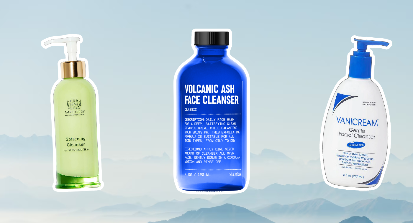 11 best face washes for sensitive skin, per dermatologists