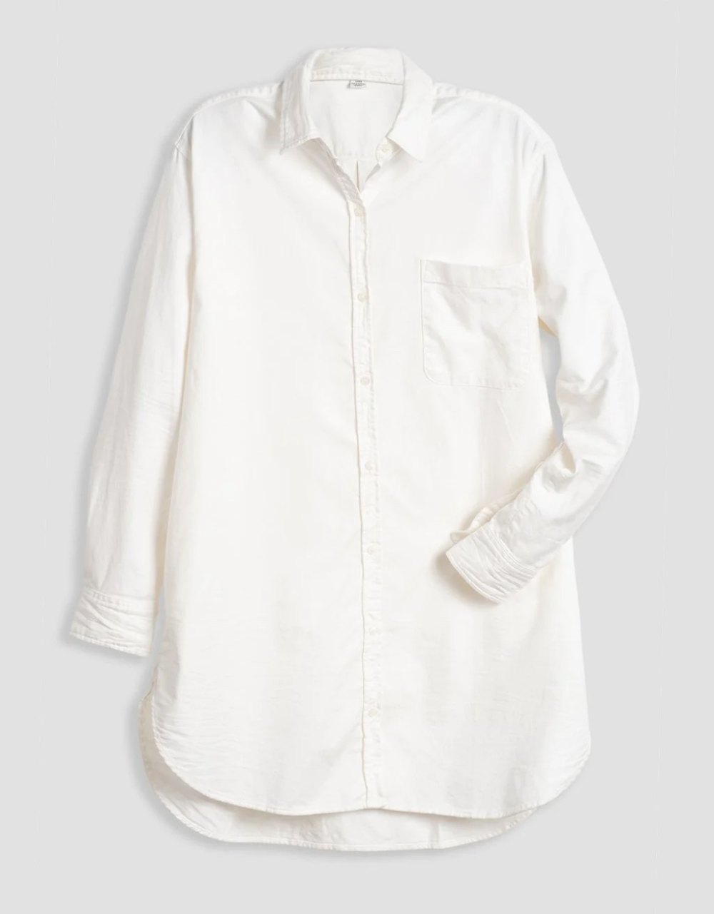 unsubscribed oversized oxford shirtdress